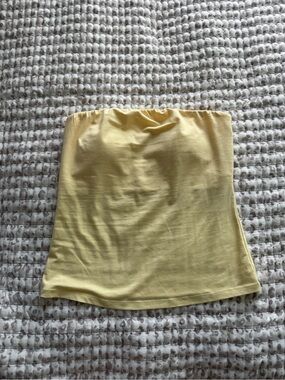 Brand new yellow tube top